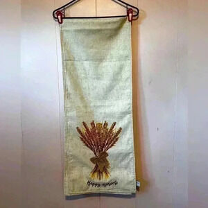 70x14 Happy Harvest Table Runner for‎ Autumn/Fall Thanksgiving